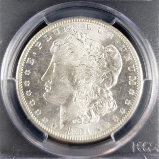 1881 S Morgan Silver Dollar PCGS MS65