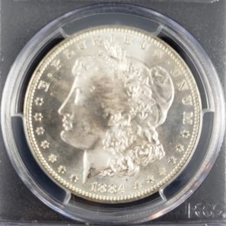 1884-O Morgan Silver Dollar - PCGS MS65