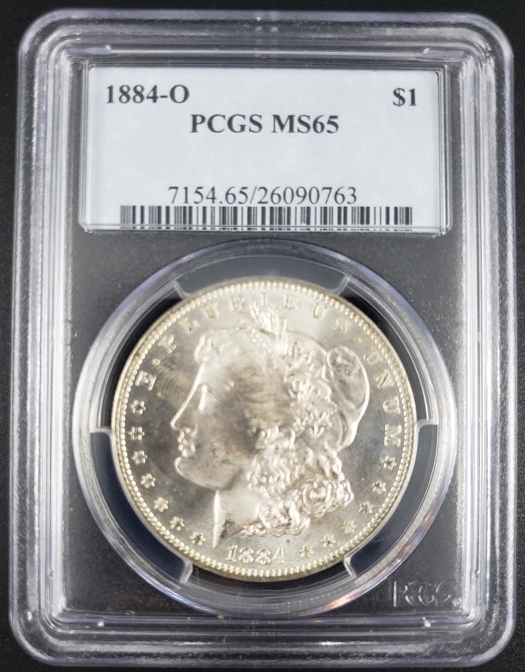 1884-O Morgan Silver Dollar - PCGS MS65 - Image 3