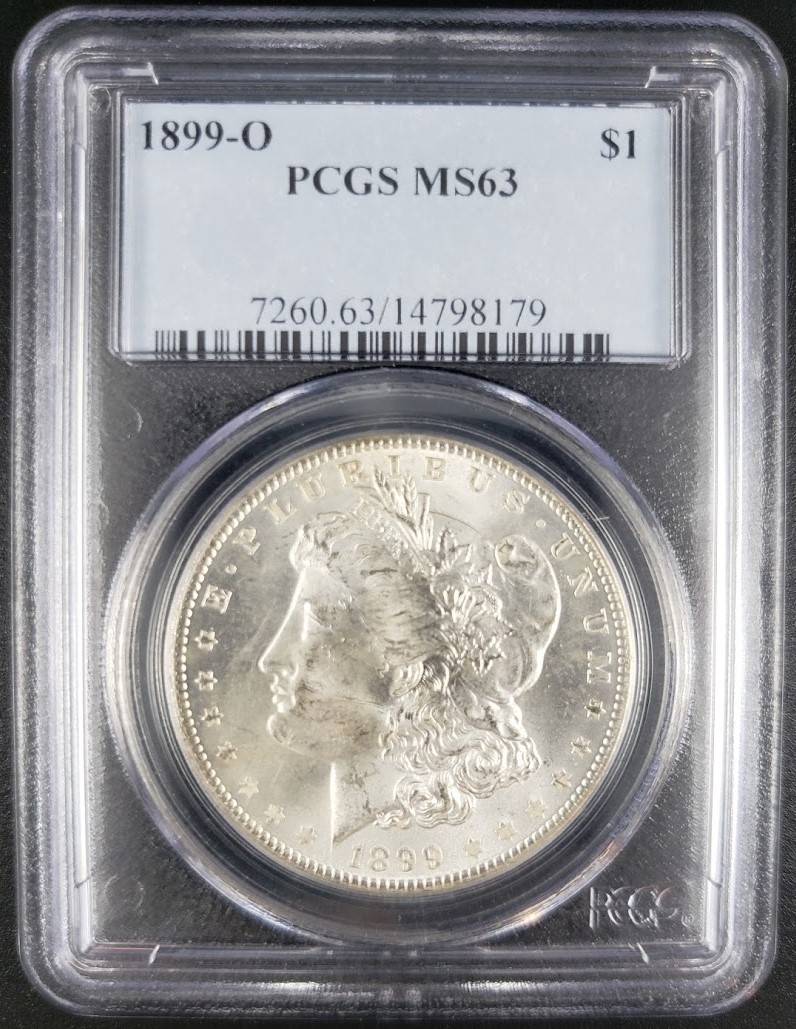 1899-O Morgan Silver Dollar - PCGS MS63 - Image 2