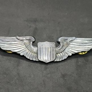 WWII U.S. Army Air Force Pilot Wings - 3" Sterling