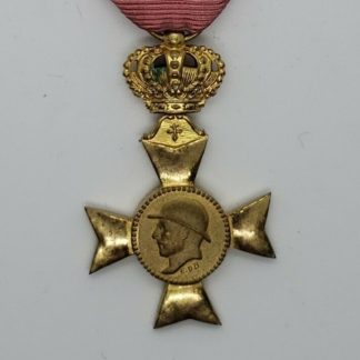 WWI Belgium Cross of the Veterans Of King Albert