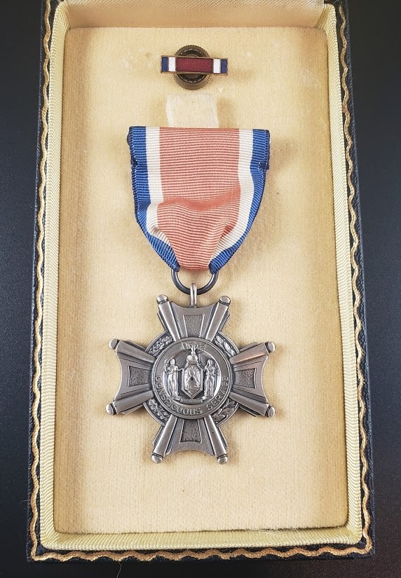 WWII Era Conspicuous Service Cross - Sterling & Numbered - Image 4