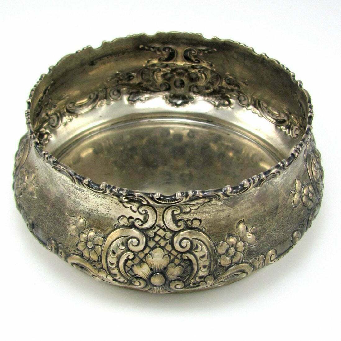 Ferdinand Fuchs & Bros Sterling Silver Repousse Bowl
