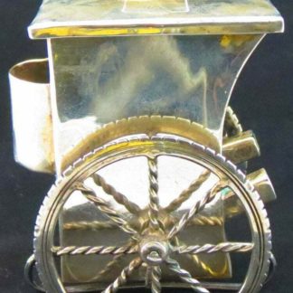 Sterling Silver Sugar Caddie - Plateria Guadalajara Mexico