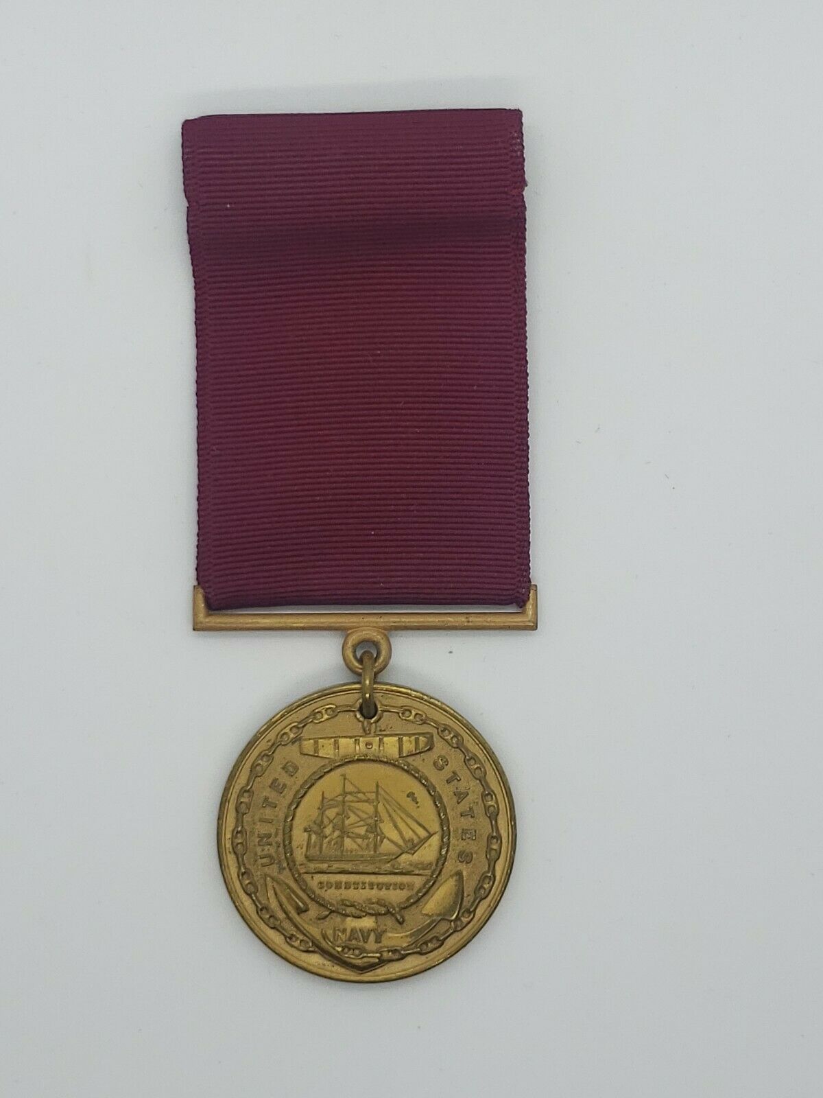 WWII U.S, Navy Good Conduct Medal - Named and Dated - Image 2