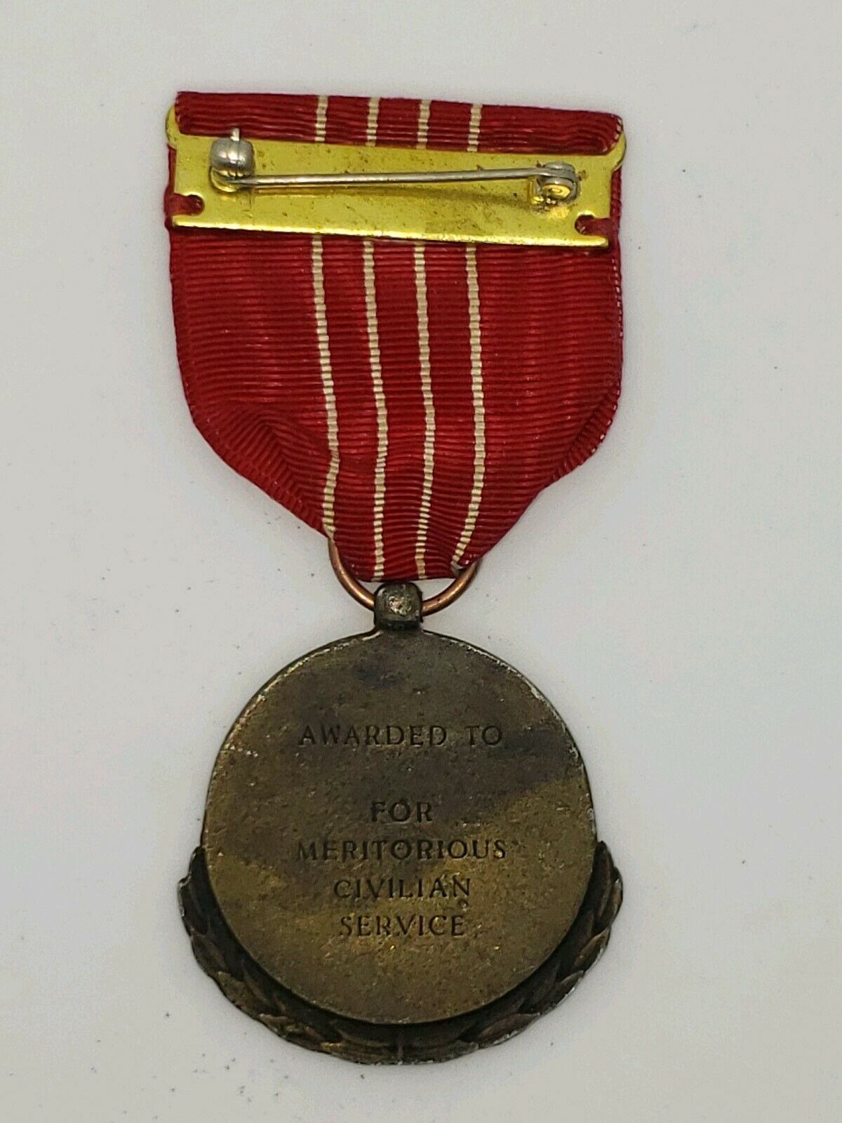 WWII Secretary of Defense Medal for Meritorious Civilian Service - Image 3