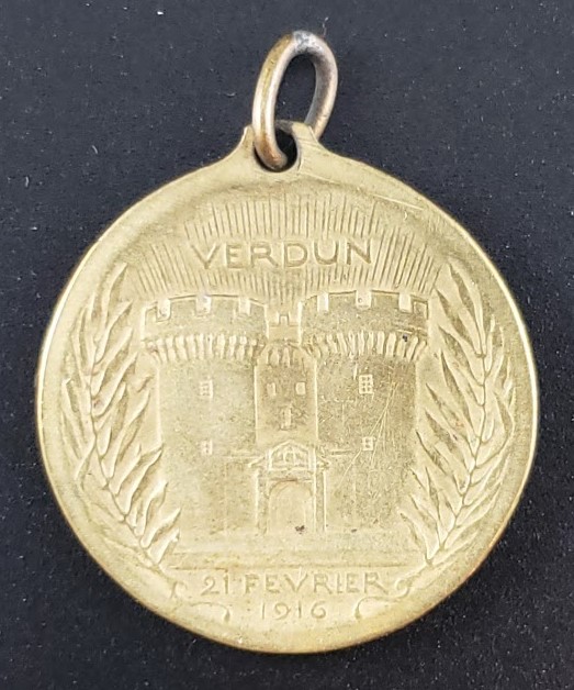 WWI French Verdun Medal - Image 3