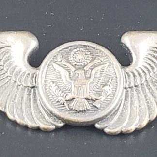 WWII US Army Air Forces Air Crew Wings - 3" Sterling Silver