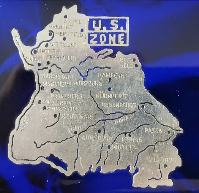 WWII Cigarette Case & Lighter: U.S. Zone / Germany - Image 3