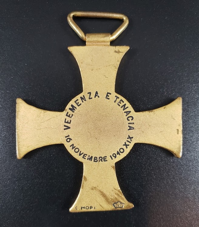WWII Italian 11th Army Commemorative Cross by G. Mori - Image 3
