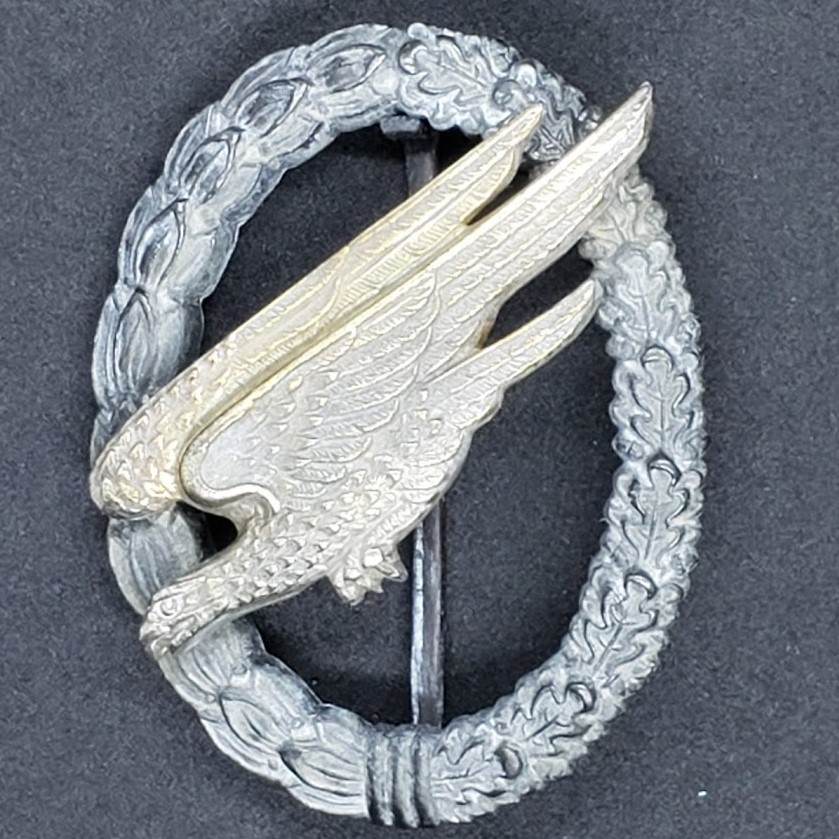 German Luftwaffe Paratrooper Badge by G.H. Osang of Dresden