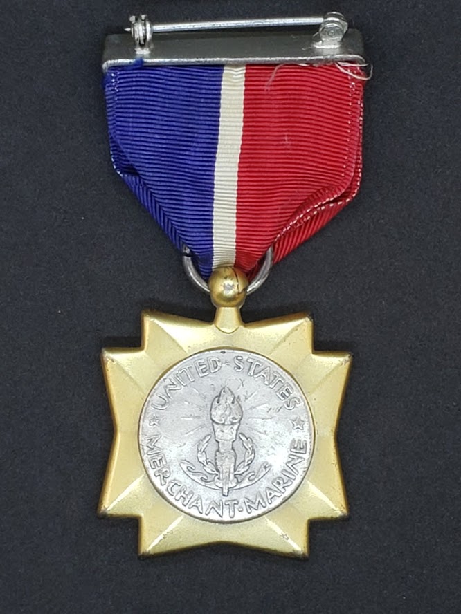 WWII U.S. Merchant Marine Mariner's Medal - Image 2