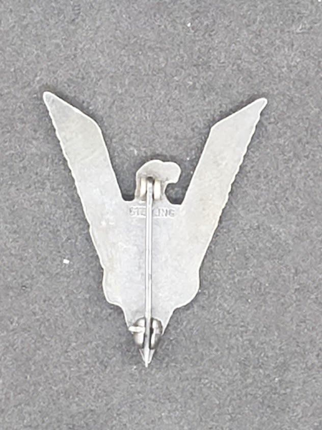 WWII Merchant Marine Victory Pin in Sterling Silver - Image 2
