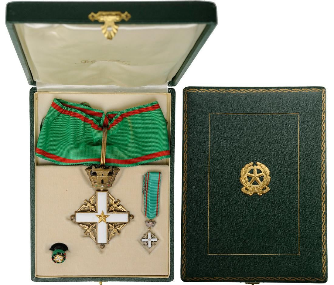 Order of Merit of the Italian Republic: Commander's Cross - Image 2