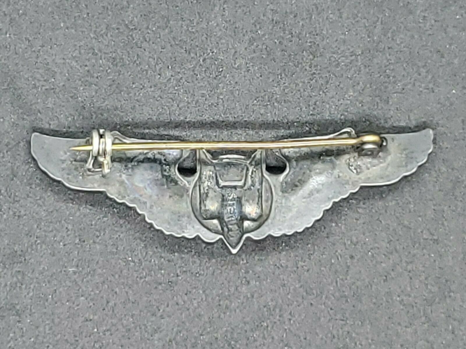 WWII Army Air Corps AAF Force Wings Aerial Gunner. Sterling WW2 2'' - Image 2