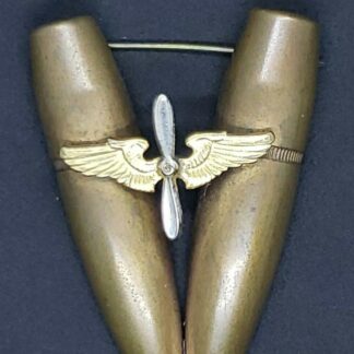 WWII Trench Art Victory Pin
