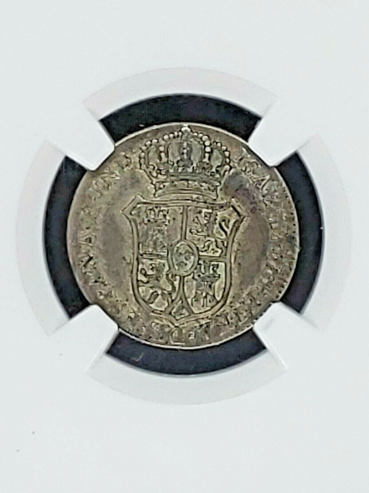 Spain 1834: Silver Granada Herrera-14 Isabella II Proclamation Medal - NGC AU 55 - Image 4