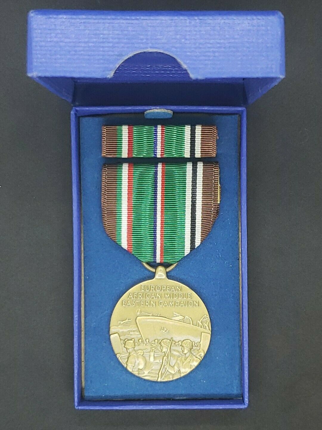 WWII U.S. EAME European Campaign Medal Set in Original Box - Image 3
