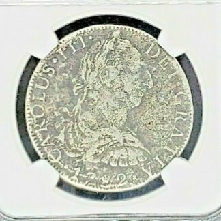 1782 MO FF Mexico 8 Reales El Cazador Shipwreck NGC Genuine