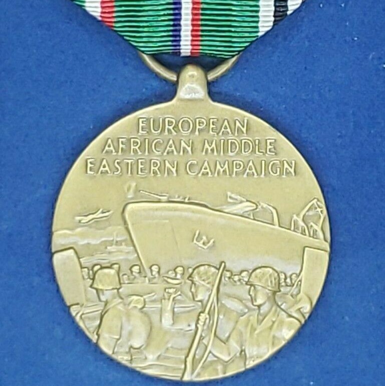 WWII U.S. EAME European Campaign Medal Set in Original Box